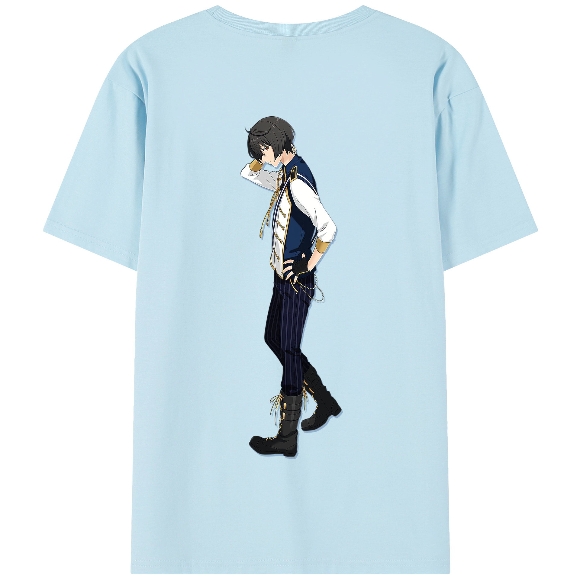 （画像用） あんさんぶるスターズ! Ensemble Stars 綿100％半袖Tシャツ（背面プリント）